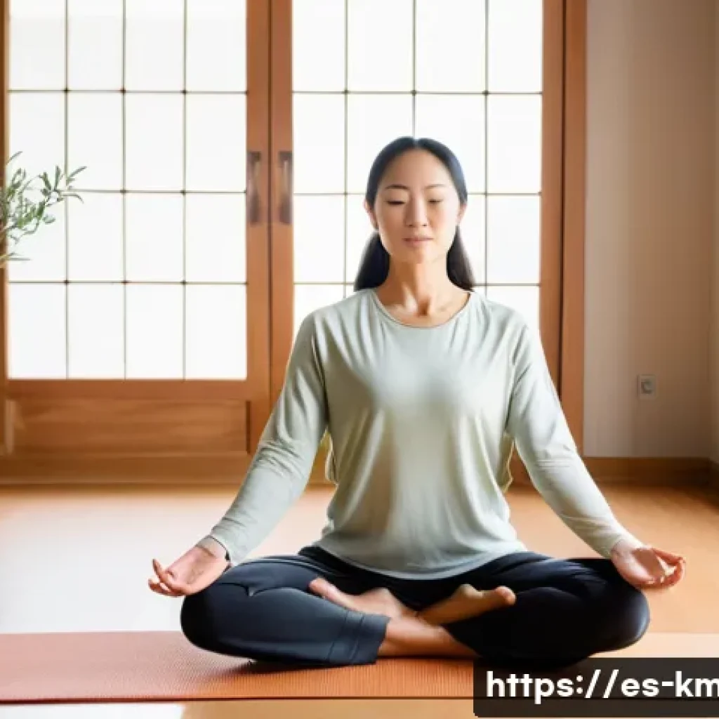 한의사와 한방 다이어트 프로그램 - **Prompt 1: Serene Balance and Holistic Wellness**
    A realistic photograph of a woman, aged 35-45...